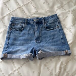 American Eagle Outfitters Light Blue Jean Shorts